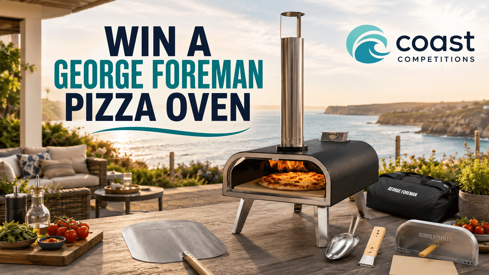 George Foreman Pizza Oven
