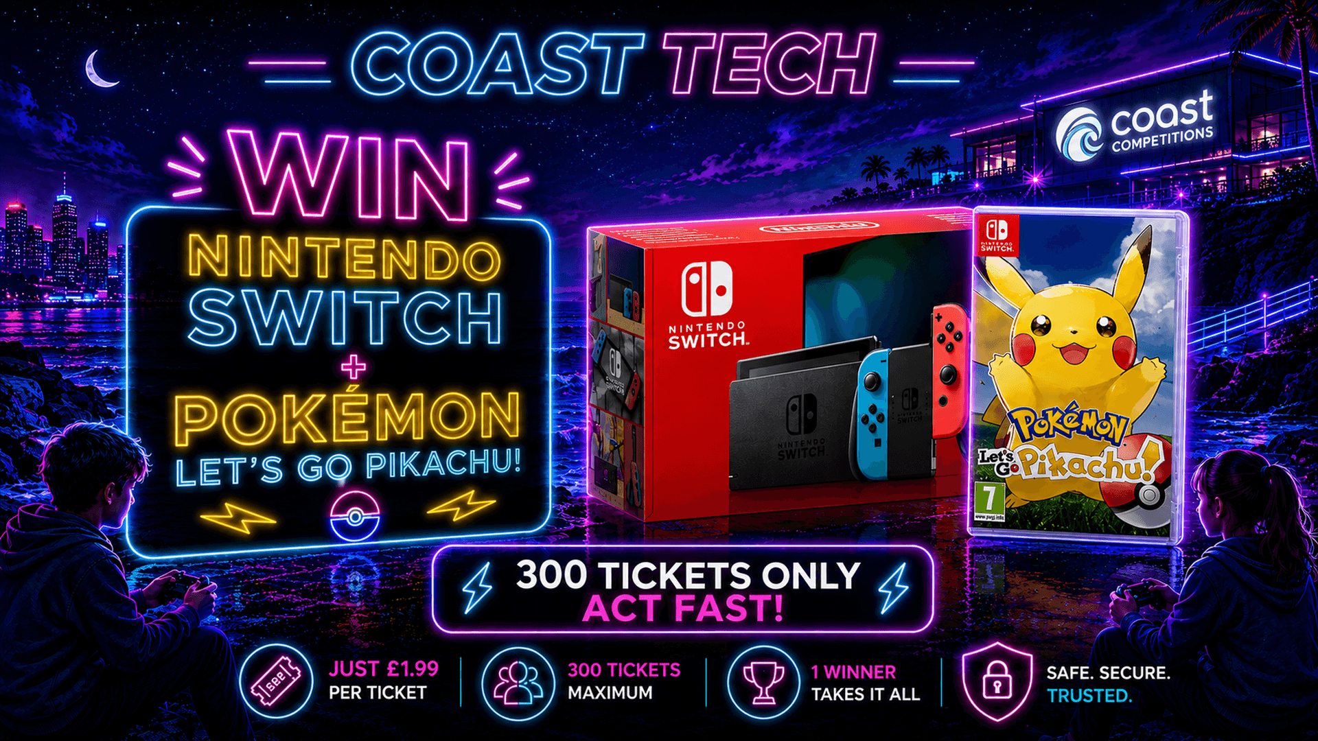 Nintendo Switch + Let’s Go, Pikachu!