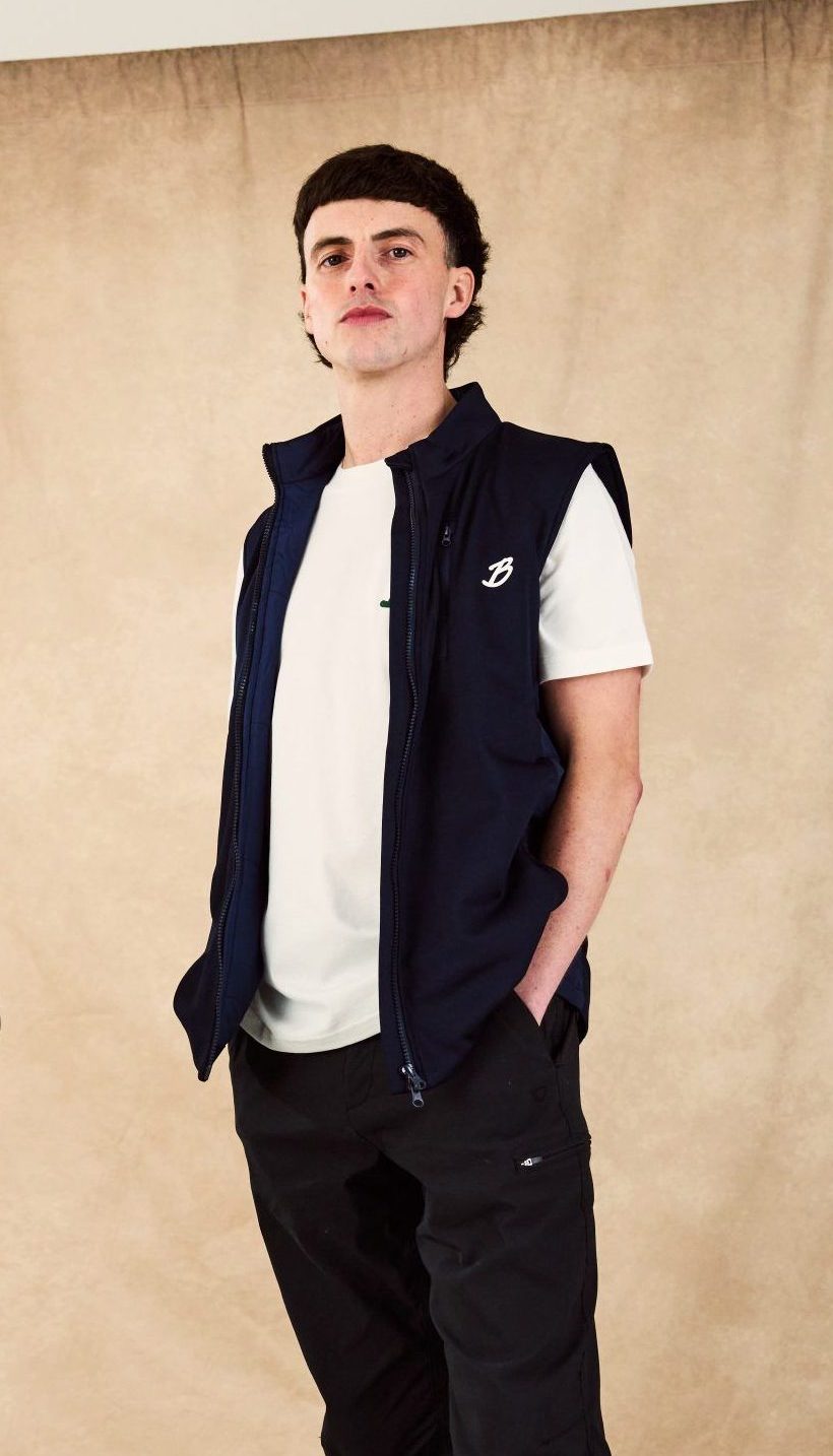 Bont Golf hybrid gilet — navy