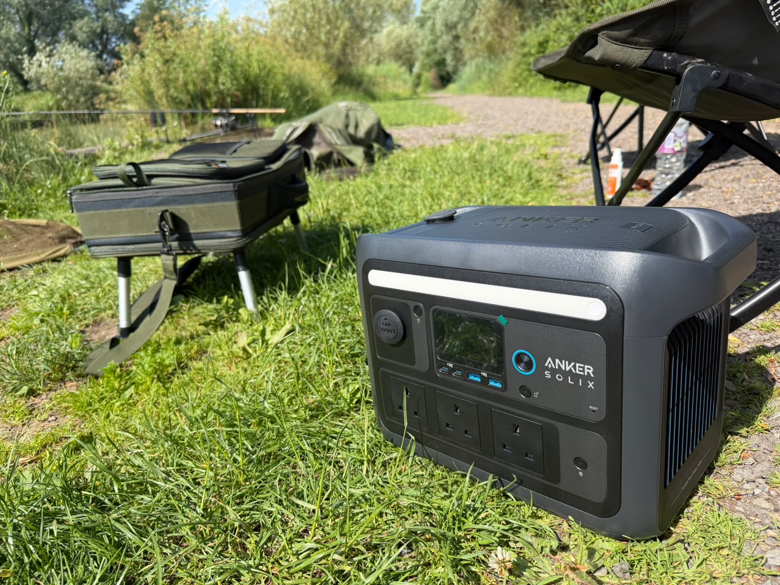 David Hird with Anker SOLIX C800X prize